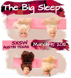 SXSW tshirt 2012 Margo Humphries The Line Up small