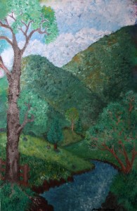 At the farm by Margo Humphries