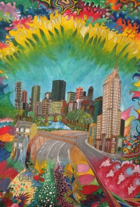 City - Vivid by Margo Humphries