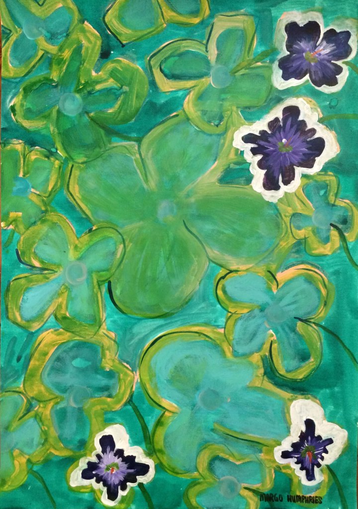 "Ground Cover" by Margo Humphries ORIGINAL SOLD