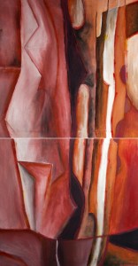 Ingredients diptych part a and b by Margo Humphries