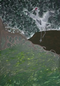 Wetland 2 by Margo Humphries