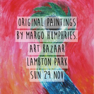 Margo Humphries Art Bazaar Lambton Park 29.11.15 arctic voodoo