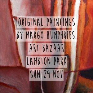 Margo Humphries Art Bazaar Lambton Park 29.11.15 ingredients
