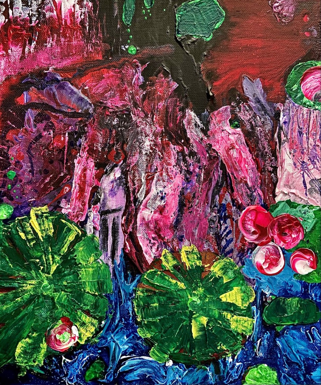 My new painting – “Water&nbsp;Lilies”