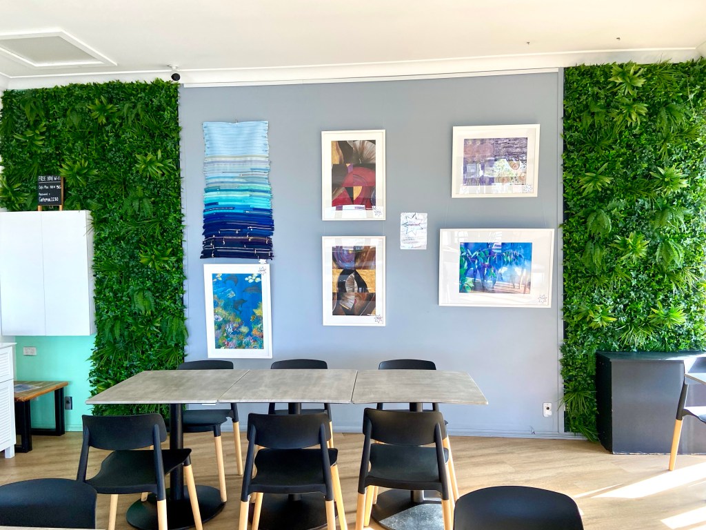 CafeMac in Belmont: my exhibition starts&nbsp;tomorrow!